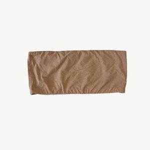 SKIMS Fits Everybody Bandeau Top Sienna Tan Color Size Extra Large